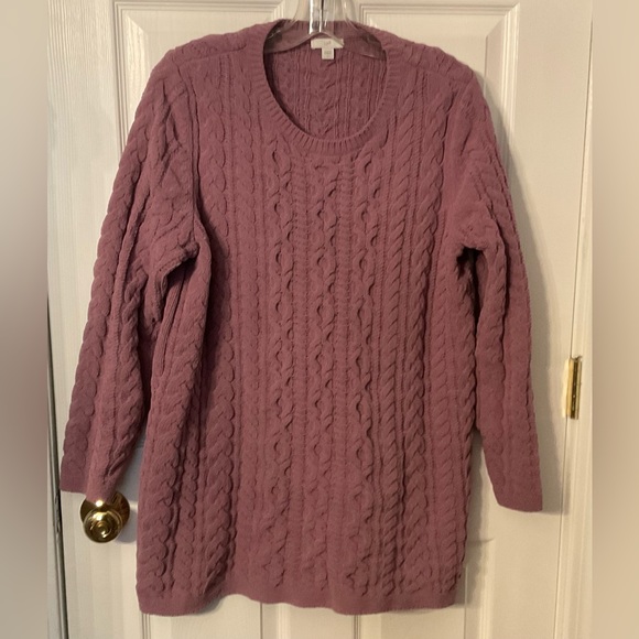 J Jill Cable knit sweater - Large - Picture 1 of 2
